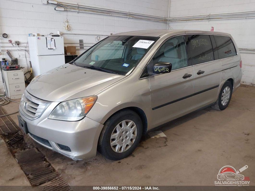 5FNRL38278B007319 2008 HONDA ODYSSEY photo no. 2