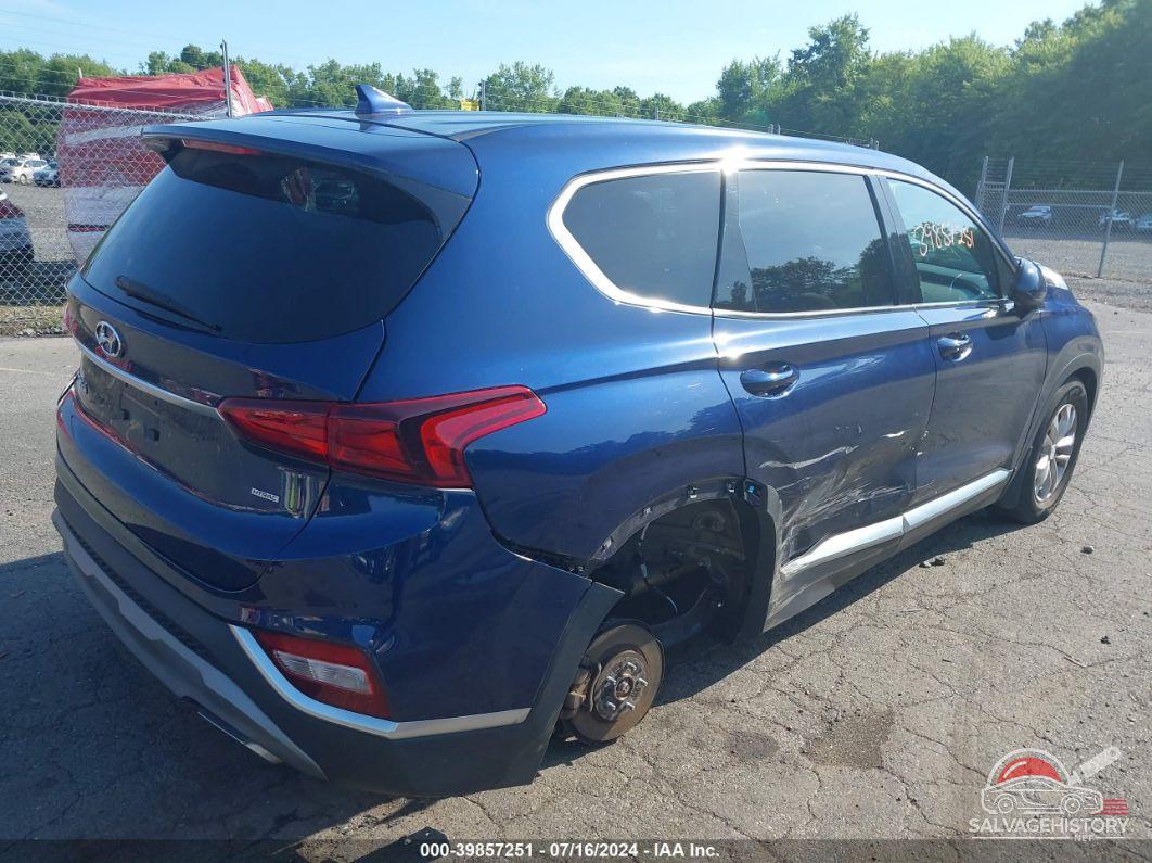 5NMS3CAD4LH275829 2020 HYUNDAI SANTA FE photo no. 4