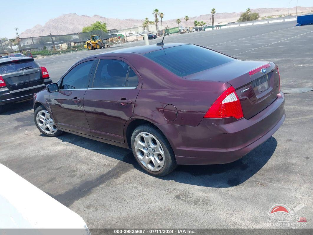 3FAHP0HA5BR149167 2011 FORD FUSION photo no. 3