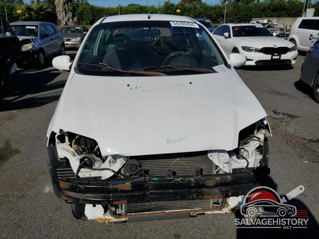 KL1TD66617B739254 2007 CHEVROLET AVEO photo no. 5