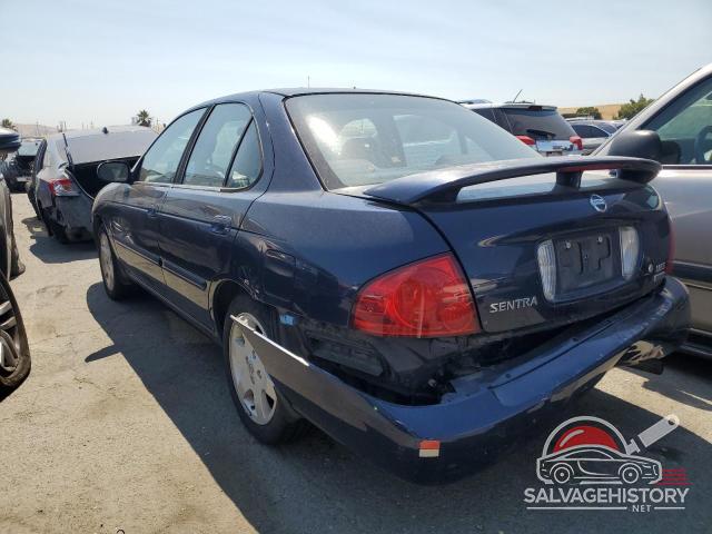 3N1CB51D45L582798 2005 NISSAN SENTRA photo no. 2