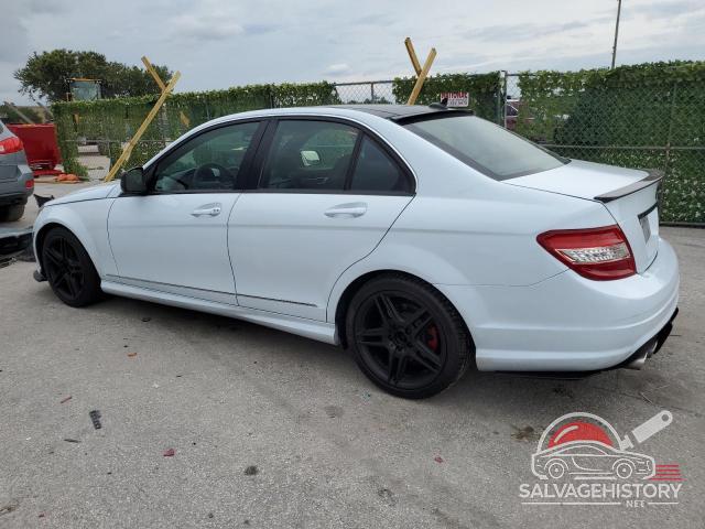 WDDGF54X69R052099 2009 MERCEDES-BENZ C-CLASS photo no. 2