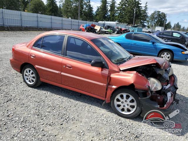 KNADC125X46352557 2004 KIA RIO photo no. 4