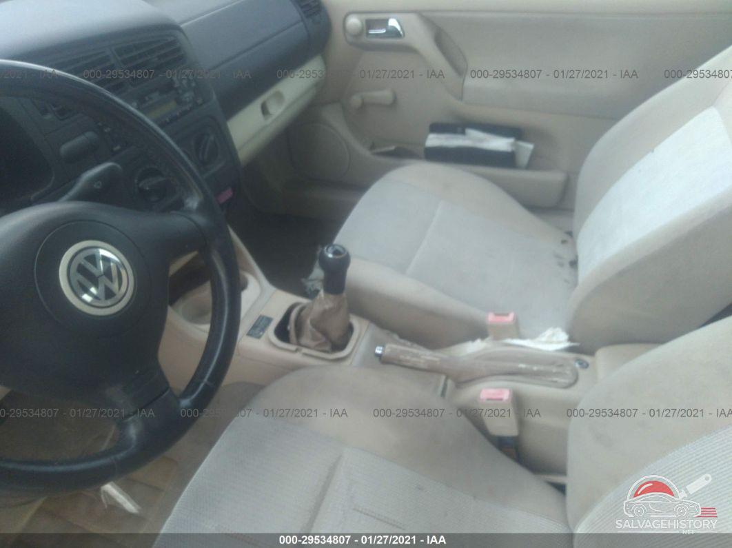3VWBC21V21M809906 2001 VOLKSWAGEN CABRIO photo no. 5