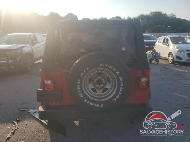 1J4FY29P5WP783406 1998 JEEP WRANGLER photo no. 6