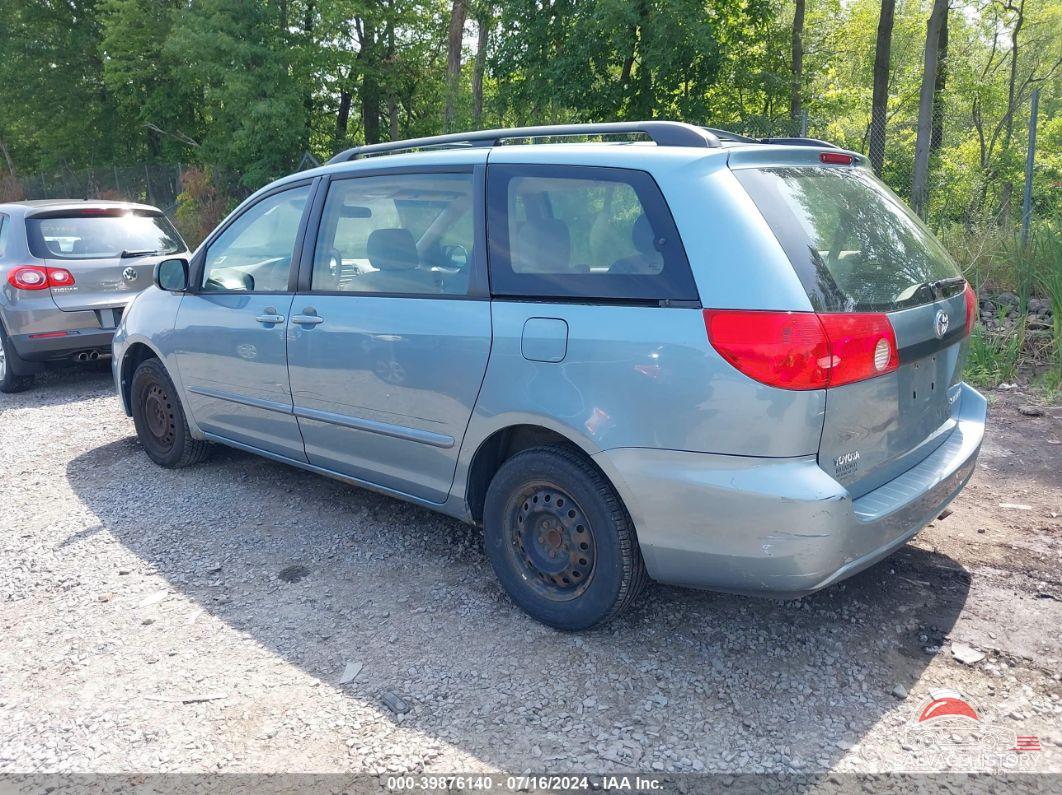 5TDZK23C07S089725 2007 TOYOTA SIENNA photo no. 3