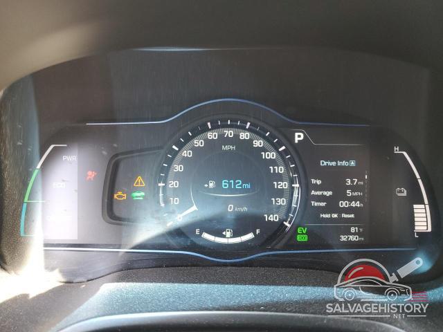 KMHC75LC3HU052718 2017 HYUNDAI IONIQ photo no. 9