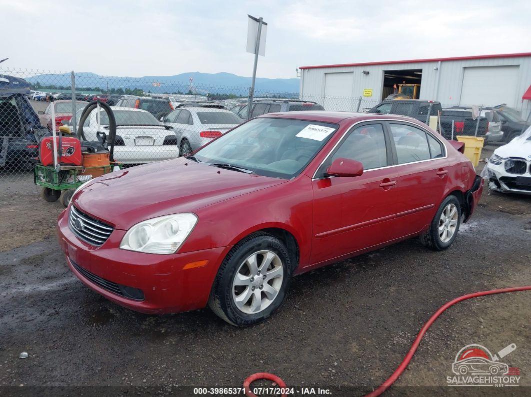 KNAGE124785242561 2008 KIA OPTIMA photo no. 2