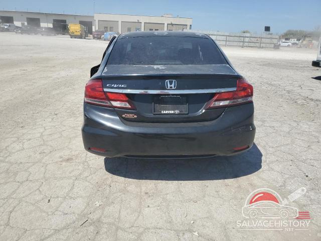 2HGFB2F57DH538457 2013 HONDA CIVIC photo no. 6