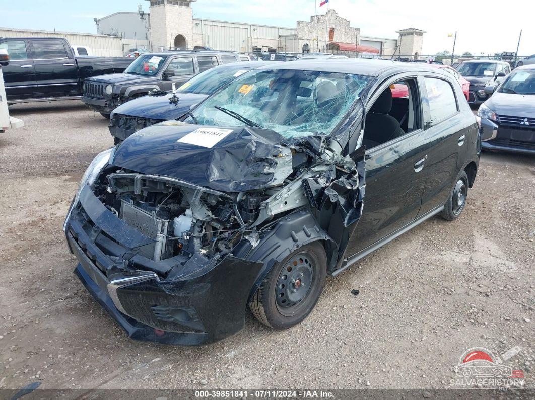 ML32AUHJ9MH007551 2021 MITSUBISHI MIRAGE photo no. 2