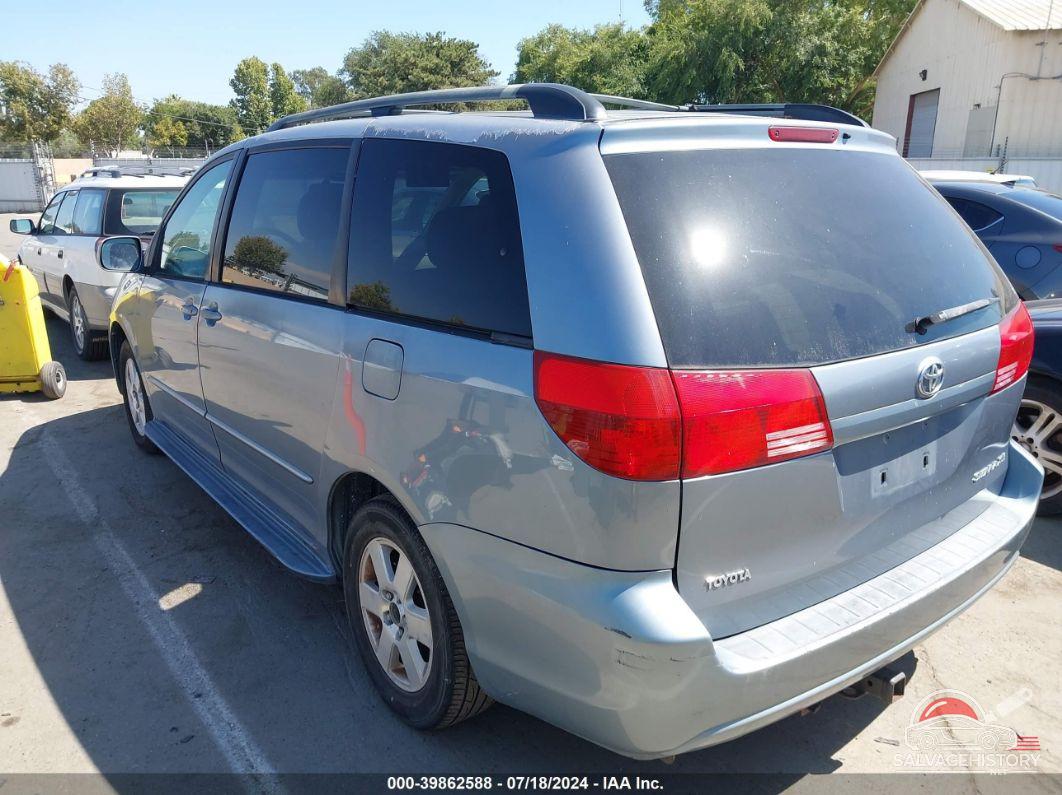 5TDZA22CX4S106837 2004 TOYOTA SIENNA photo no. 3