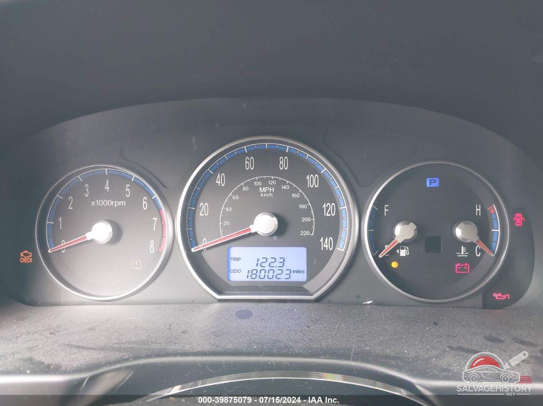 5NMSG73D49H256215 2009 HYUNDAI SANTA FE photo no. 7