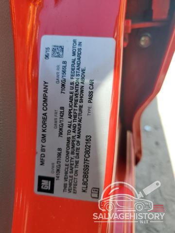 KL8CB6S97FC802163 2015 CHEVROLET SPARK photo no. 13