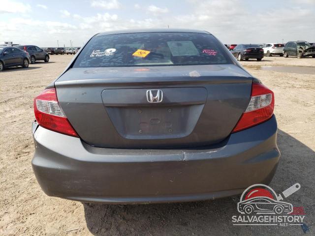 2HGFB2F8XCH601267 2012 HONDA CIVIC photo no. 6
