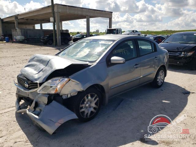 3N1AB6AP7CL621985 2012 NISSAN SENTRA photo no. 2