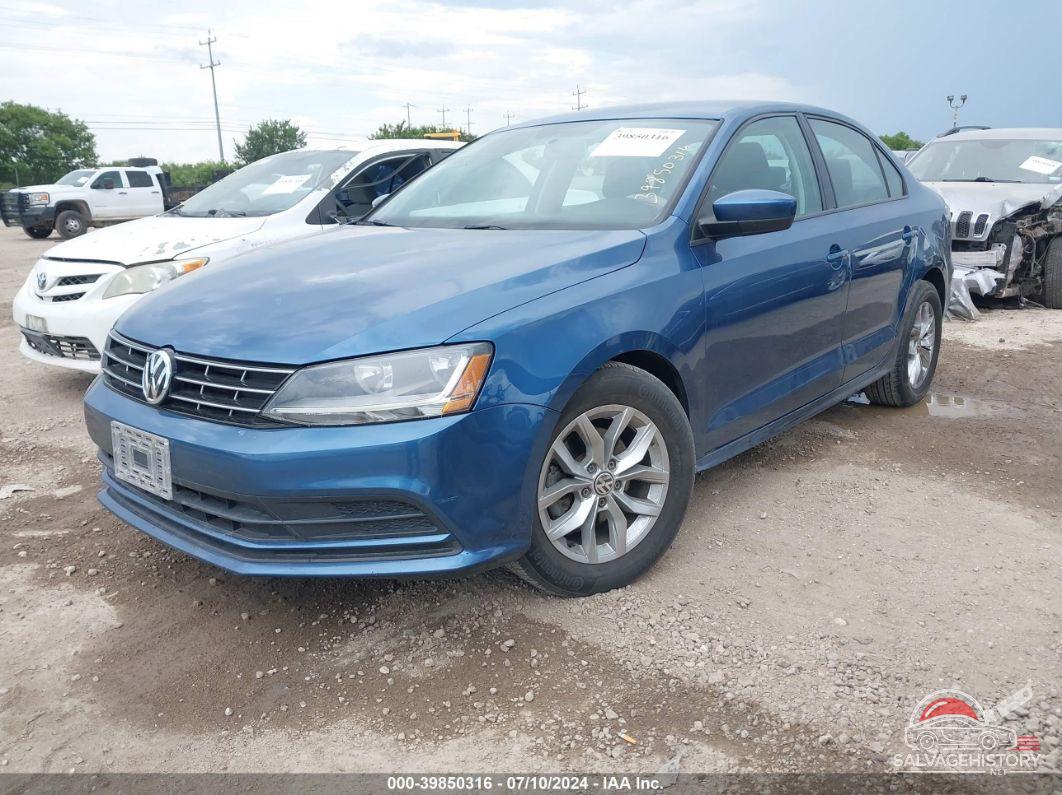 3VW2B7AJ2JM209285 2018 VOLKSWAGEN JETTA photo no. 2