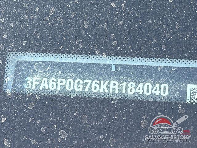 3FA6P0G76KR184040 2019 FORD FUSION photo no. 4