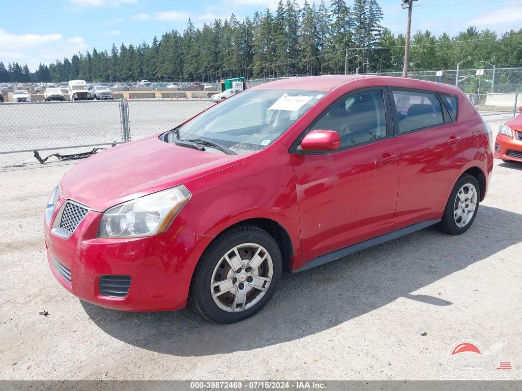 5Y2SP67089Z406419 2009 PONTIAC VIBE photo no. 2