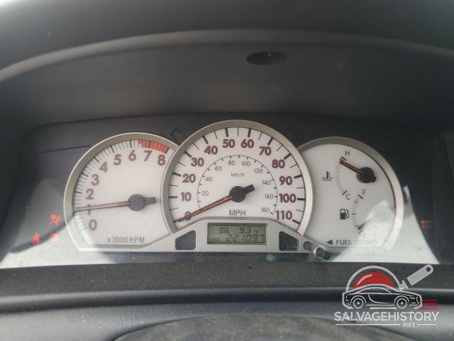 2T1BR32E05C460376 2005 TOYOTA COROLLA photo no. 9