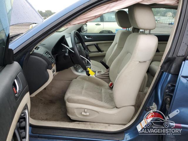 4S3BL616377208316 2007 SUBARU LEGACY photo no. 7