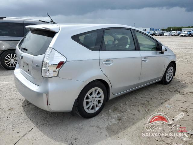JTDZN3EU6C3120331 2012 TOYOTA PRIUS photo no. 3