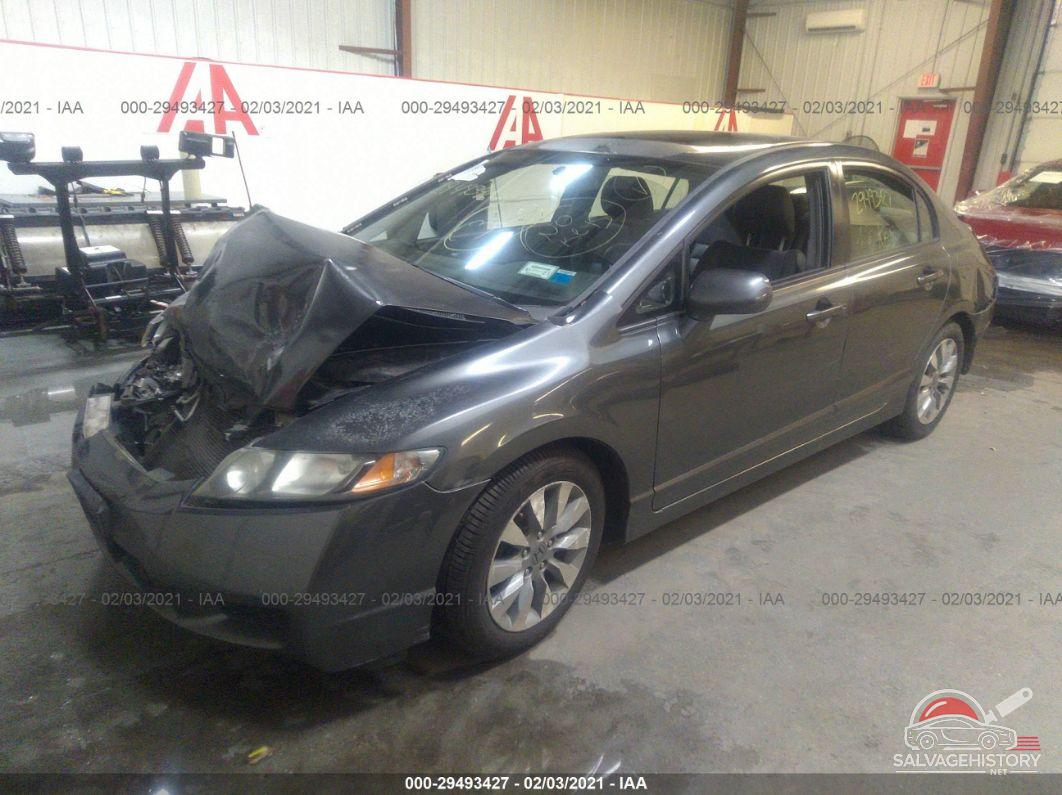 2HGFA16879H537744 2009 HONDA CIVIC SDN photo no. 2