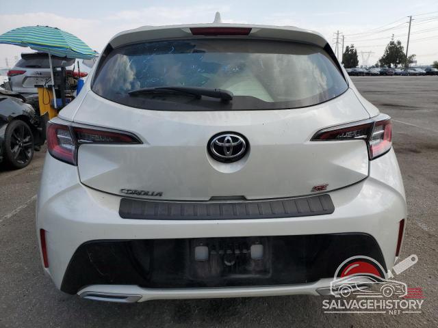 JTNK4RBE1K3066614 2019 TOYOTA COROLLA photo no. 6