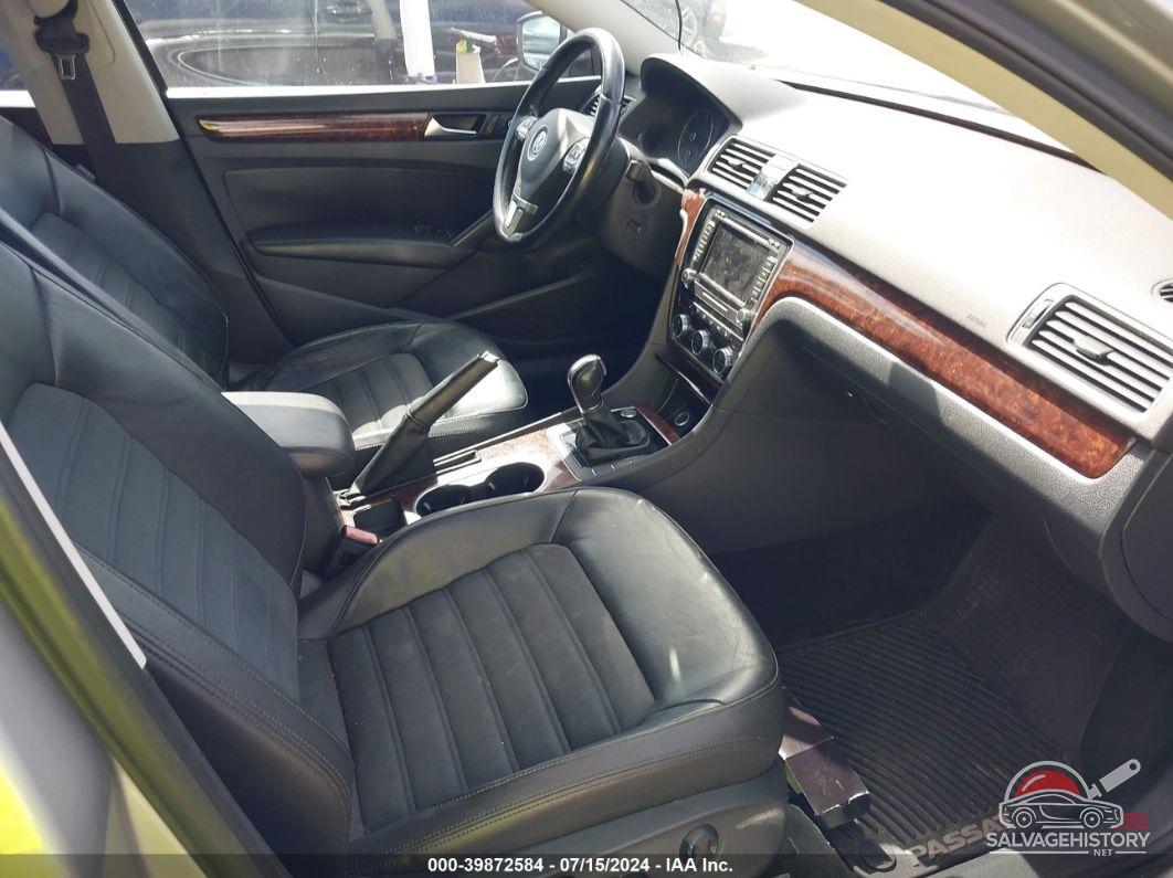 1VWCN7A31DC093256 2013 VOLKSWAGEN PASSAT photo no. 5