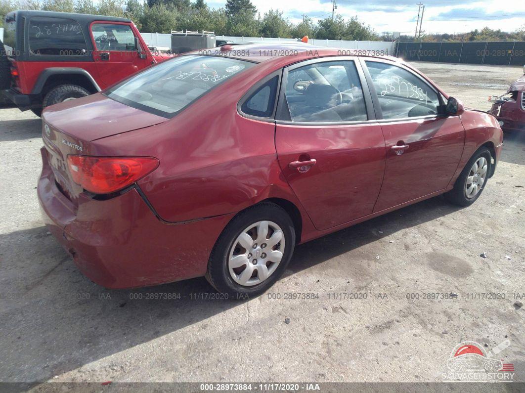 KMHDU46DX8U535733 2008 HYUNDAI ELANTRA photo no. 4