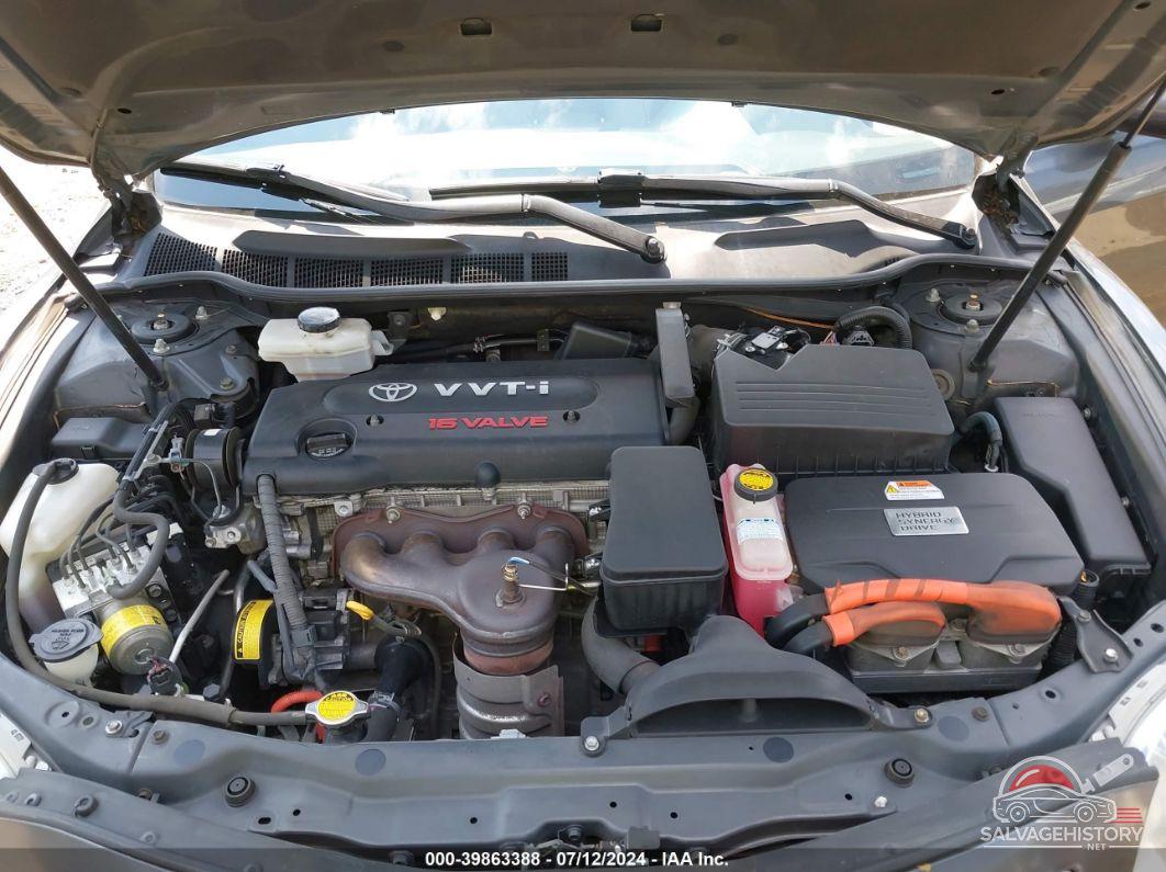 4T1BB46K87U012284 2007 TOYOTA CAMRY HYBRID photo no. 10