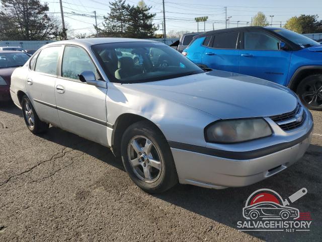 2G1WF52E439284217 2003 CHEVROLET IMPALA photo no. 4