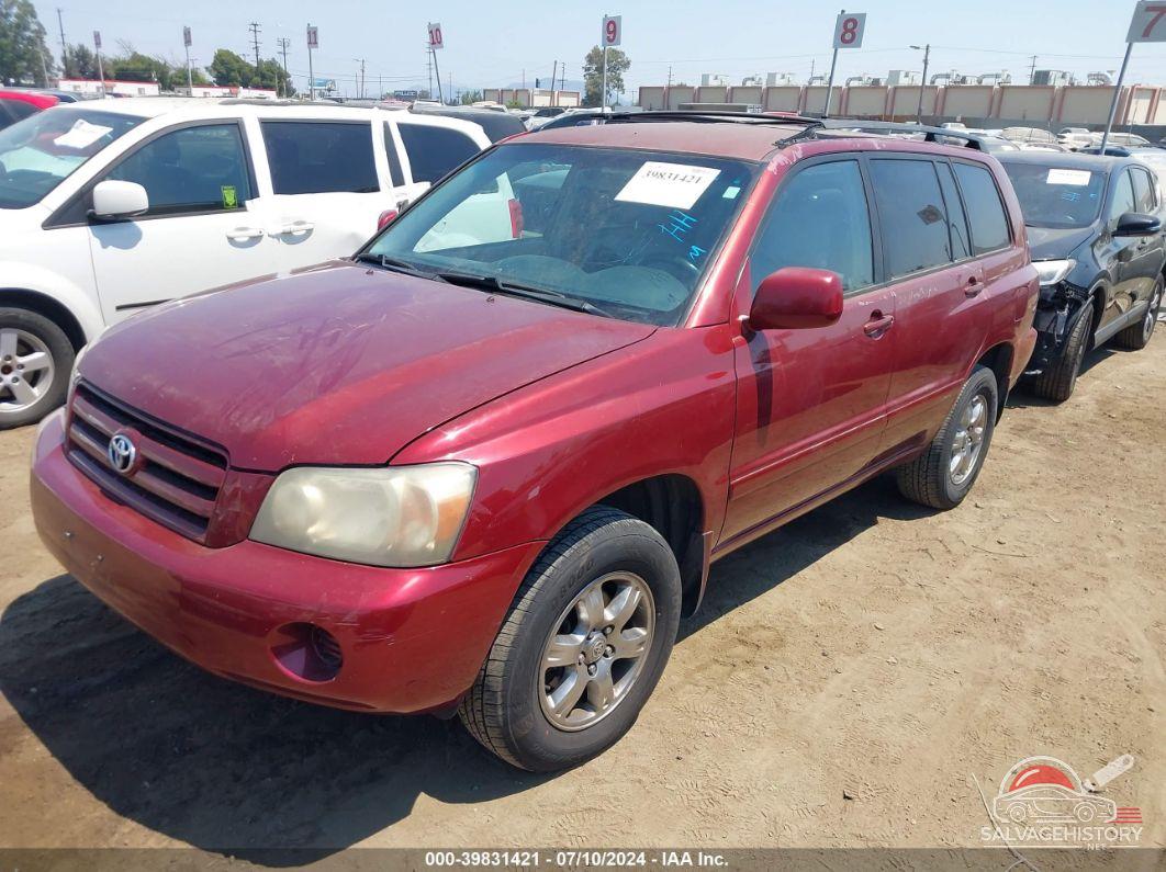 JTEEP21A040022523 2004 TOYOTA HIGHLANDER photo no. 2