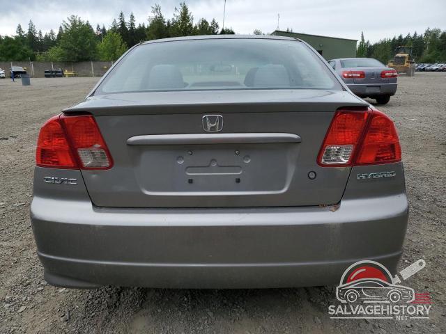 JHMES96605S026561 2005 HONDA CIVIC photo no. 6