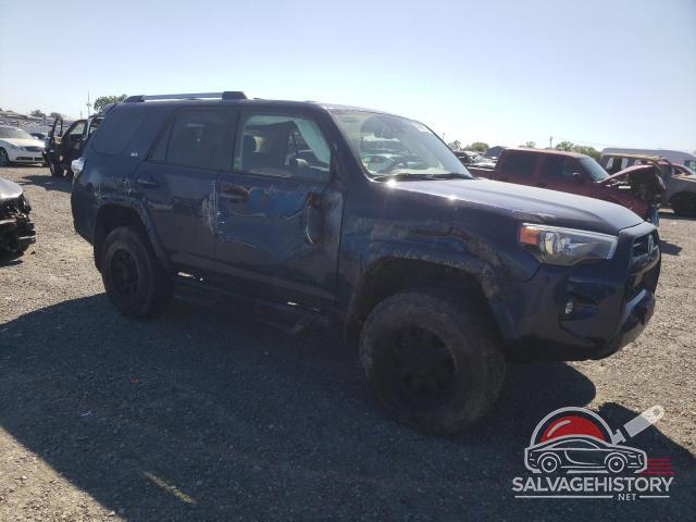 JTENU5JR7M5886116 2021 TOYOTA 4RUNNER photo no. 4