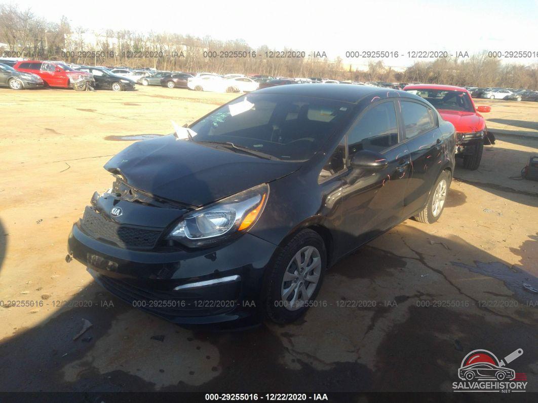KNADM4A31H6045542 2017 KIA RIO photo no. 2