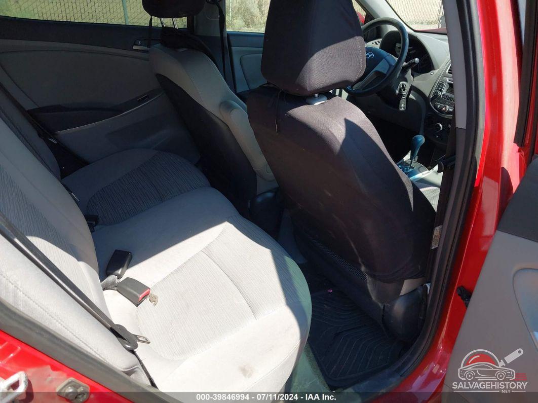 KMHCT4AEXGU145812 2016 HYUNDAI ACCENT photo no. 8