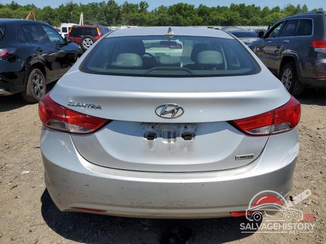 5NPDH4AE6CH150892 2012 HYUNDAI ELANTRA photo no. 6