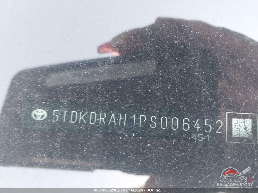 5TDKDRAH1PS006452 2023 TOYOTA HIGHLANDER photo no. 9