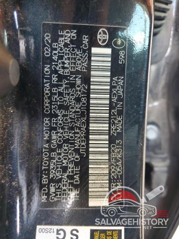 JTDEPRAEXLJ108172 2020 TOYOTA COROLLA photo no. 12