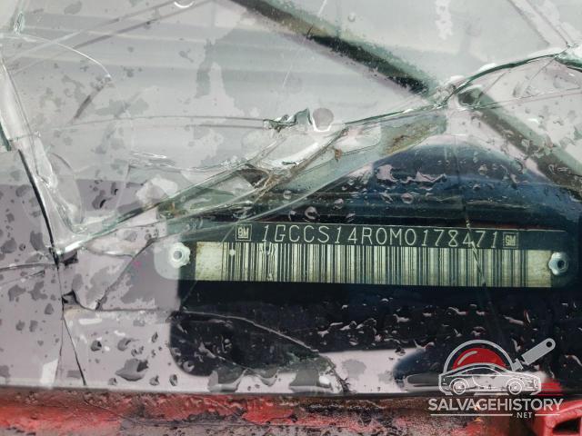1GCCS14R0M0178471 1991 CHEVROLET S10 photo no. 13