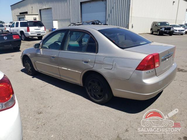 2HGES26791H540980 2001 HONDA CIVIC photo no. 2