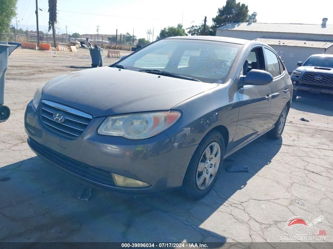KMHDU46D48U302818 2008 HYUNDAI ELANTRA photo no. 2