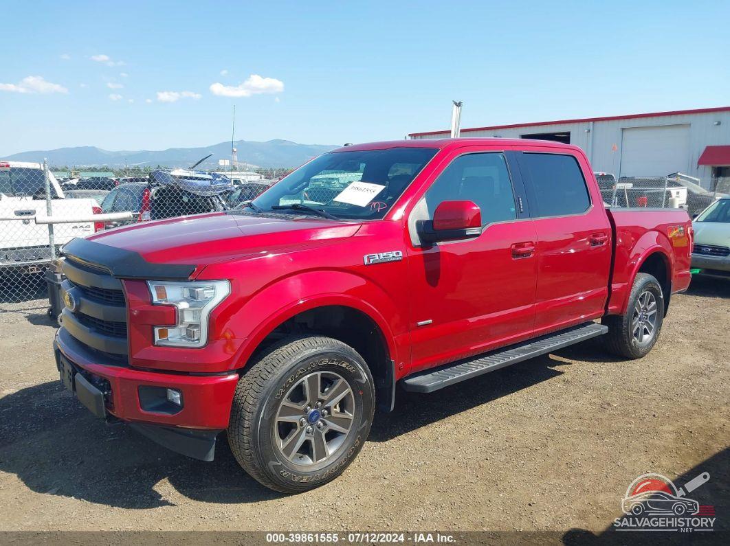 1FTEW1EG0HKE22818 2017 FORD F-150 photo no. 2