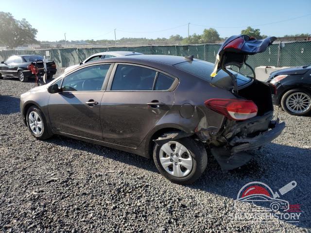 3KPFK4A78HE130392 2017 KIA FORTE photo no. 2