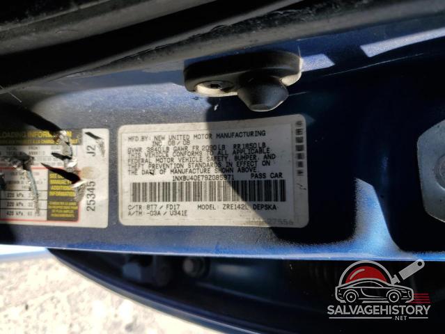 1NXBU40E79Z085971 2009 TOYOTA COROLLA photo no. 13