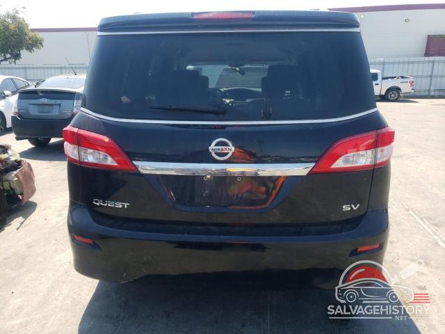 JN8AE2KP4E9100296 2014 NISSAN QUEST photo no. 6