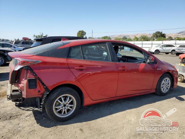 JTDKBRFU2G3526396 2016 TOYOTA PRIUS photo no. 3