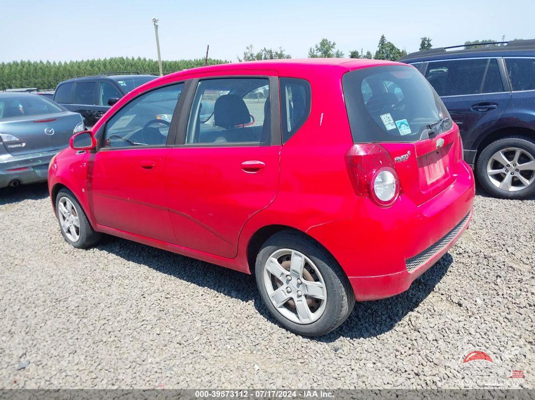 KL1TD66E09B651631 2009 CHEVROLET AVEO photo no. 3