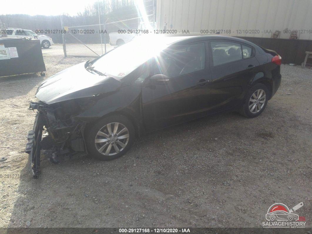 KNAFX4A65E5126085 2014 KIA FORTE photo no. 2