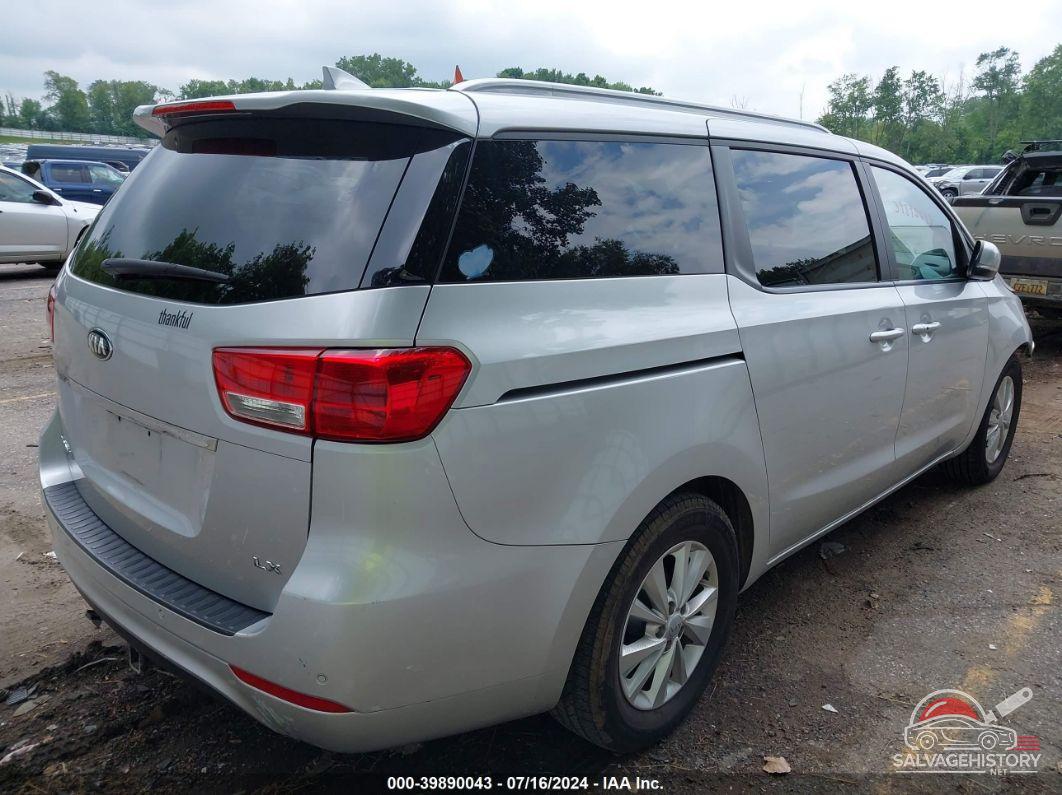 KNDMB5C11G6212443 2016 KIA SEDONA photo no. 4